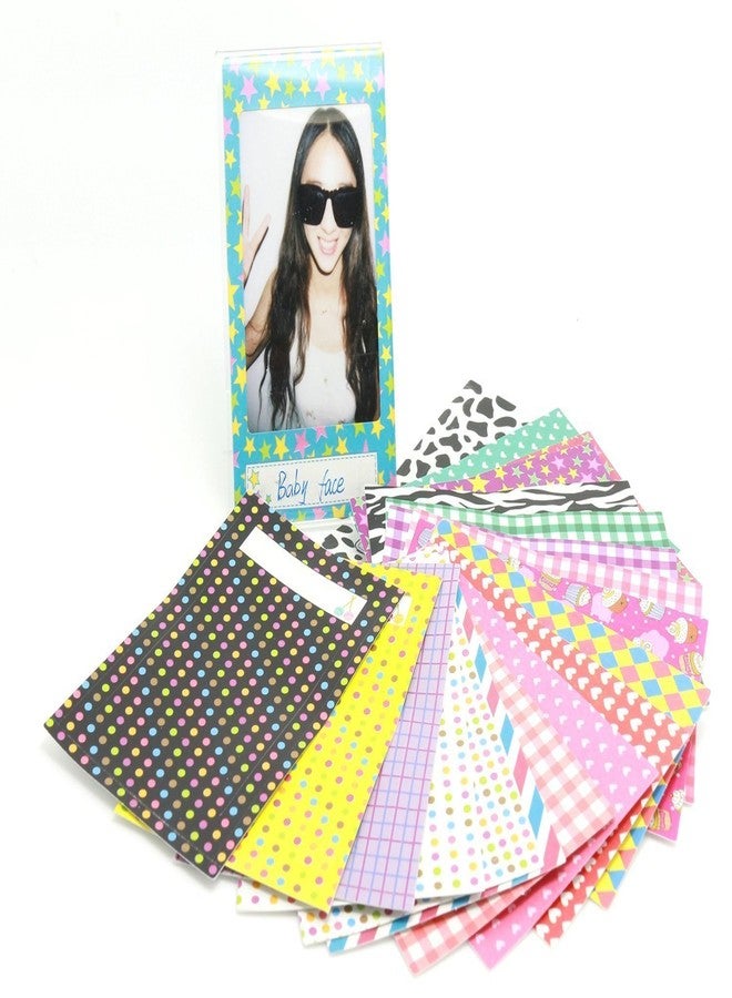 CAIUL [Fujifilm Instax Mini Stickers] -- CAIUL 60 Sheets Creative Colorful Film Decor Sticker Borders For Fuji Instax Mini Instant Film(t2) - Image 1